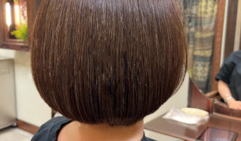 少し短めのボブにしたいとき