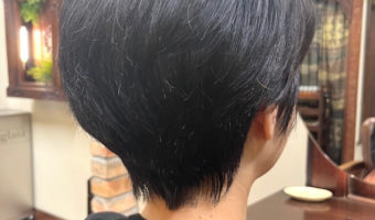 ショートヘアのビフォー&アフター